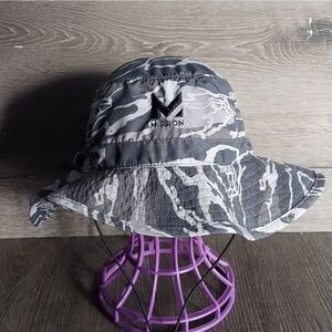 Mission Gray Camo Cooling UPF 50 Bucket Hat